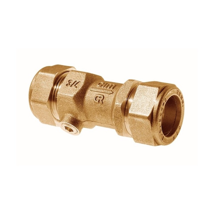 Check valves with compression ends