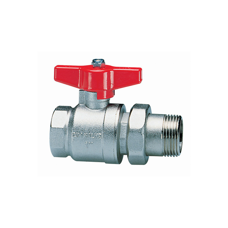 Ball valves with male union joint