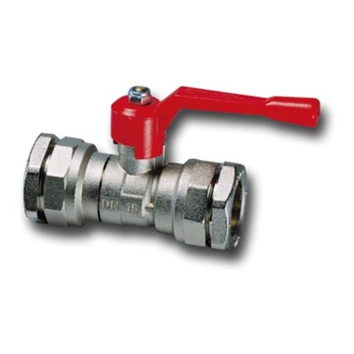 Ball valves with polyethylene quick connectors