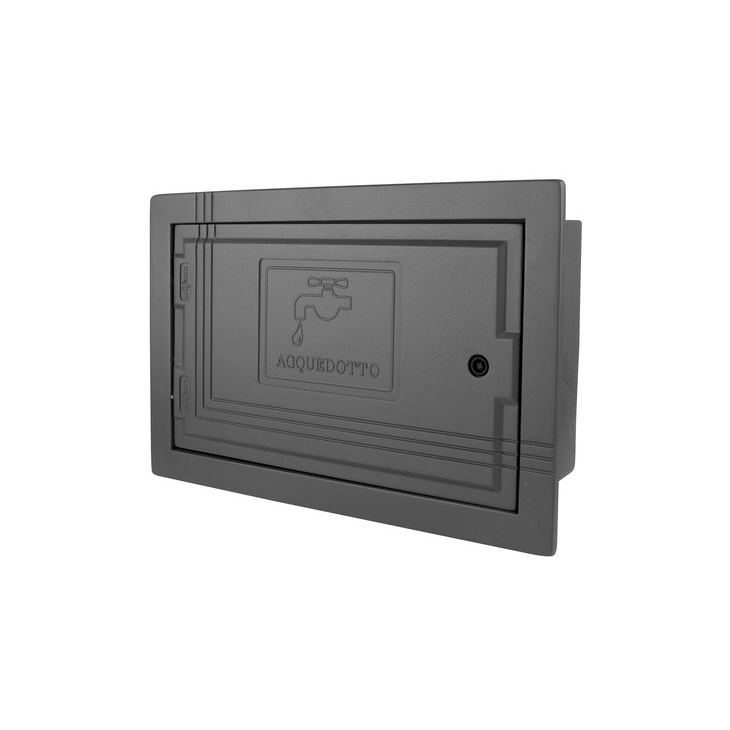 Wall mounted water-meter boxes