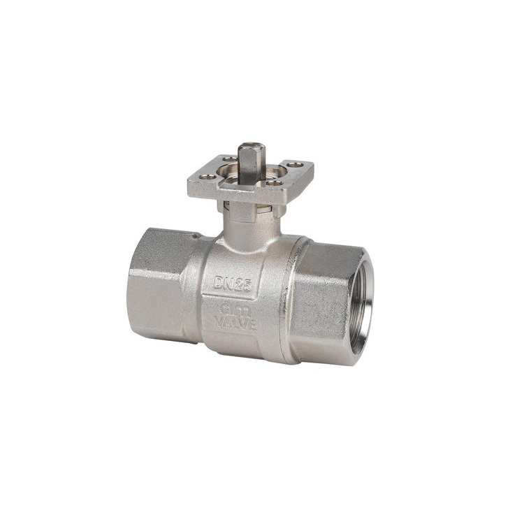 Ball valves with iso 5211 connection