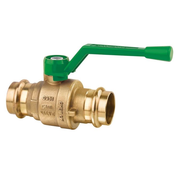 Valvola a sfera in ottone senza piombo - "cr" - scc - serie t16crnl - maniglia a leva in alluminio