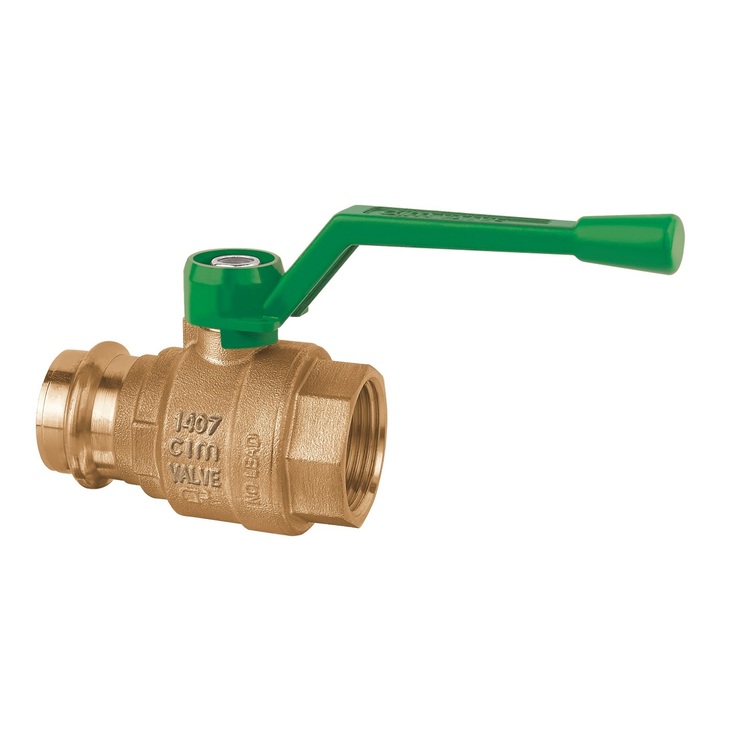 Valvola a sfera in ottone senza piombo - "cr" - scc - serie t16crnl - maniglia a leva in alluminio